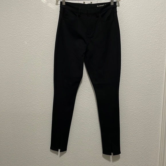 Blank‎ NYC, pant, black, size 28, front leg slit - Picture 1 of 8